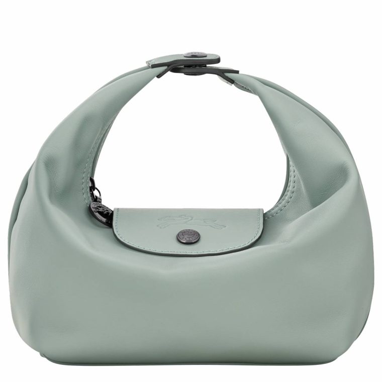Women Vervain Le Pliage Xtra Xs Handbag Vervain - Leather Longchamp Leather Bags