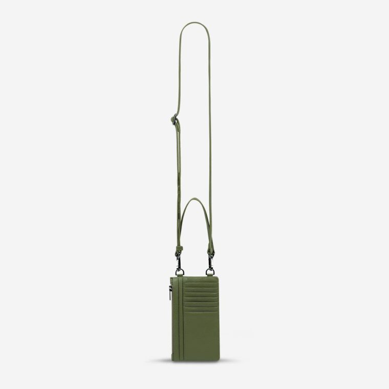 Women Voyager Bag - Khaki Khaki Status Anxiety Crossbody - Image 2
