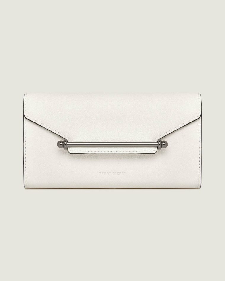 Women Wallets White Strathberry Multrees Chain Wallet - Image 2