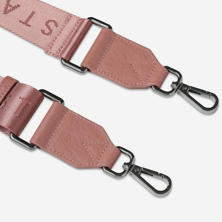 Women Web Strap Medium - Dusty Rose Status Anxiety Bag Straps Dusty Rose - Image 3