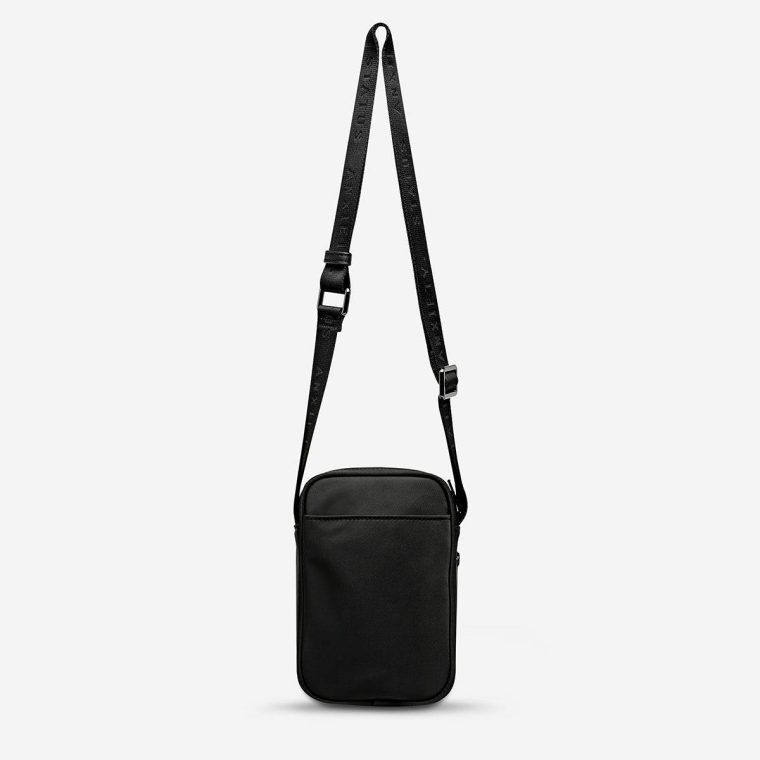 Women Winnie Recycled Bag - Black Black Status Anxiety Crossbody - Image 2