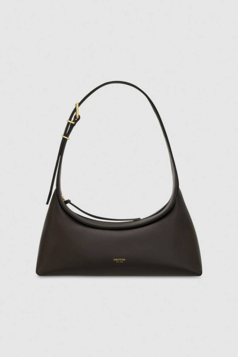 Womne Cinder Mini Baguette Shoulder Oroton Mahogany