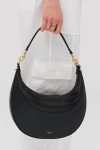Womne Florence Medium Hobo Shoulder Black Oroton - Image 5