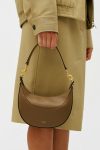 Womne Florence Small Shoulder Bag Dark Taupe Oroton Shoulder - Image 2