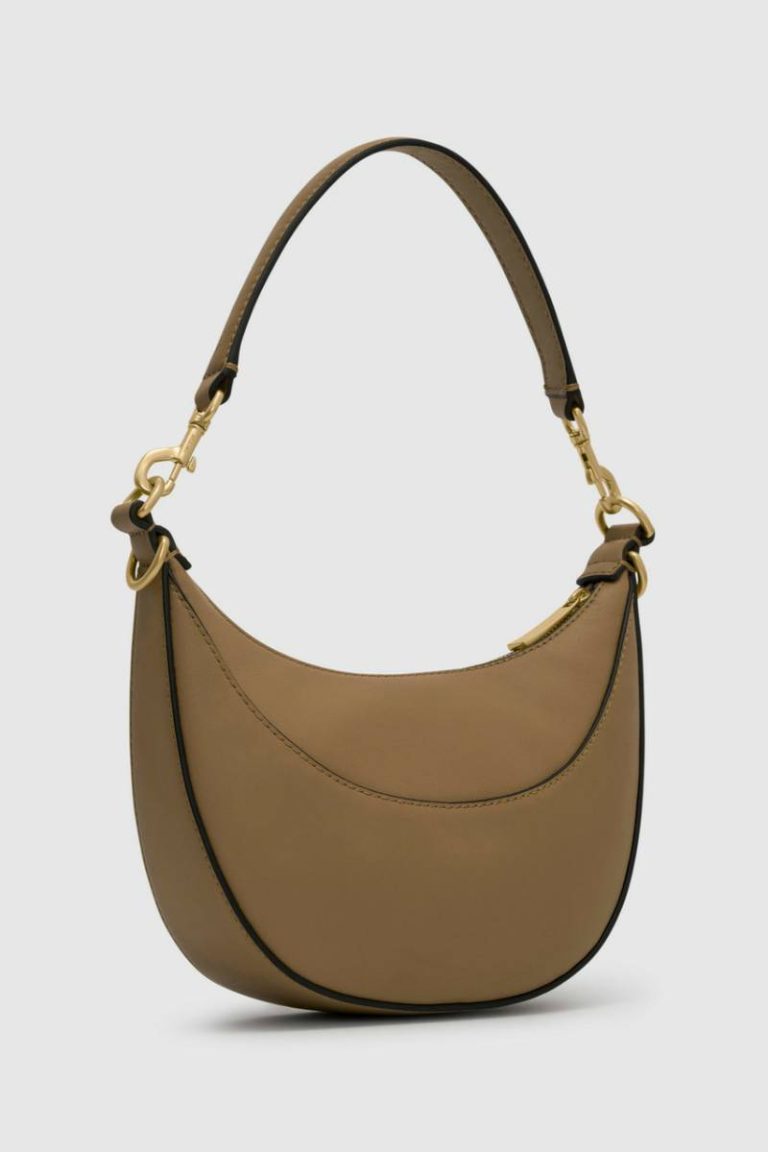 Womne Florence Small Shoulder Bag Dark Taupe Oroton Shoulder - Image 5