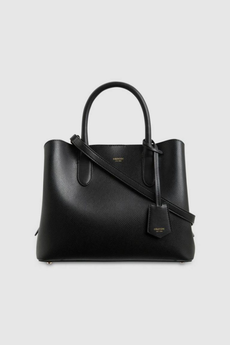 Womne Muse Small Three Pocket Day Bag Work Black Oroton