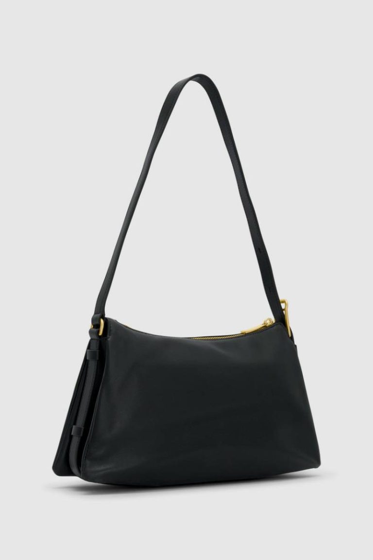 Womne Oroton Black Shoulder Cali Shoulder Bag - Image 5