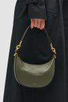 Womne Oroton Florence Small Shoulder Bag Dark Khaki Shoulder - Image 2