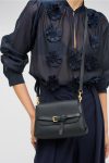 Womne Oroton Shoulder Margot Small Top Handle Black - Image 4