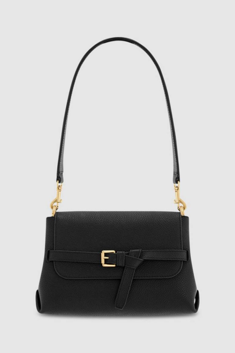 Womne Oroton Shoulder Margot Small Top Handle Black