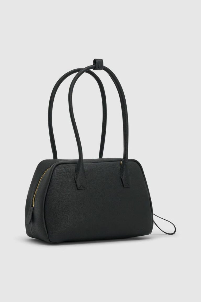 Womne Shoulder Black Breeze Medium Top Handle Bag Oroton - Image 5