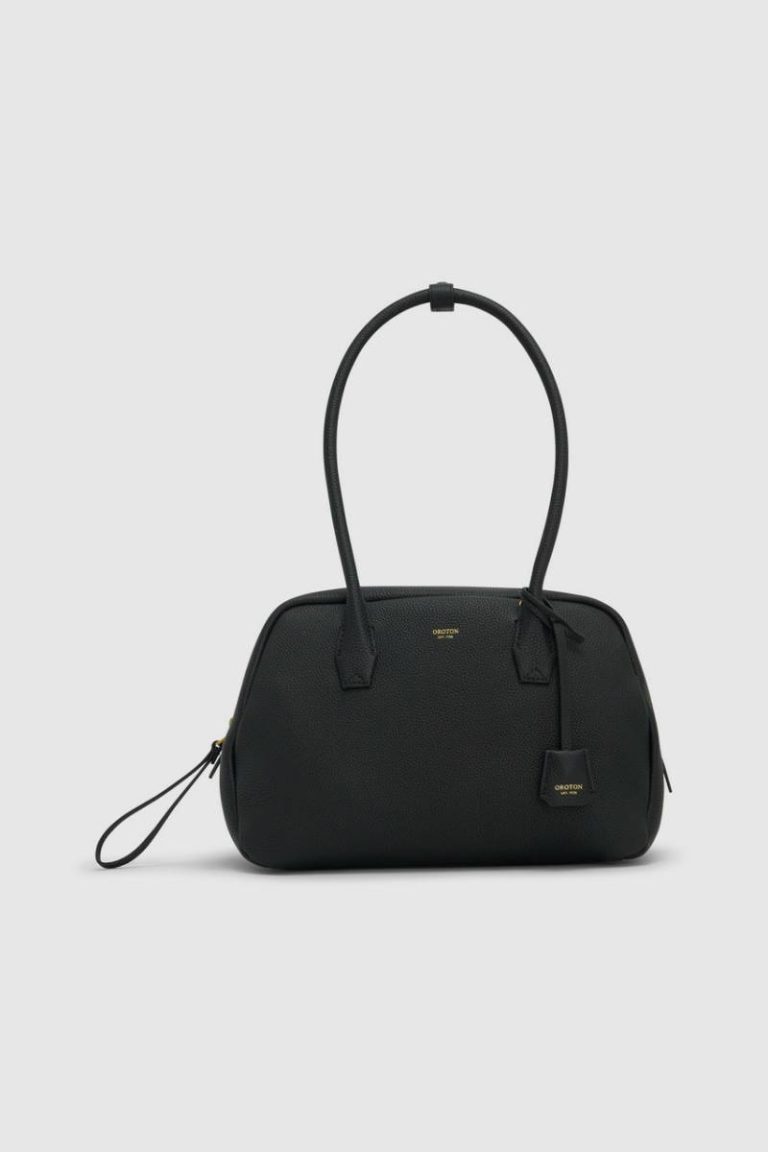 Womne Shoulder Black Breeze Medium Top Handle Bag Oroton